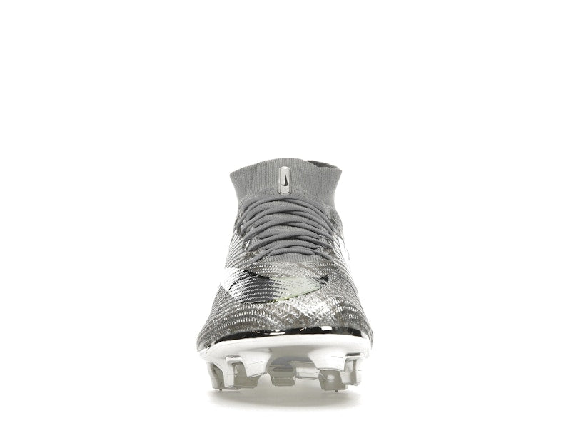 Nike Zoom Mercurial Superfly 9 Elite XXV SE FG Metallic Silver