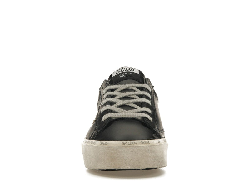 Golden Goose Hi-Star Black Silver (Women's)