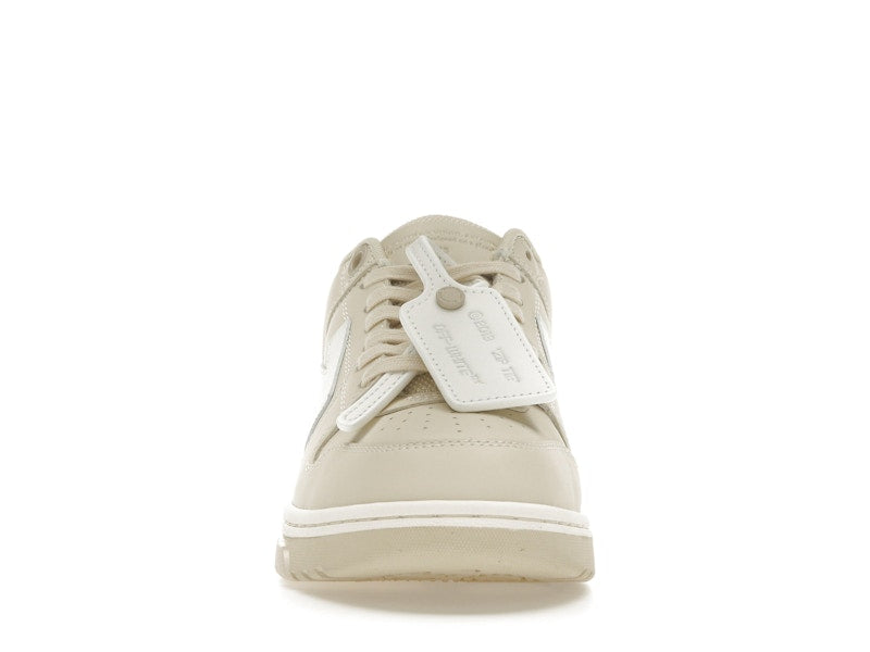 OFF-WHITE Out Of Office OOO Low Tops Angora White