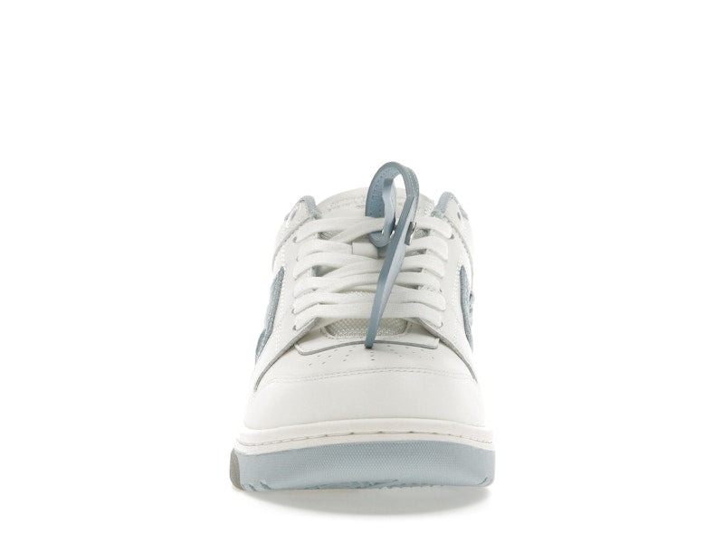 OFF-WHITE Out Of Office OOO Low Tops Embroidered Arrow White Light Blue