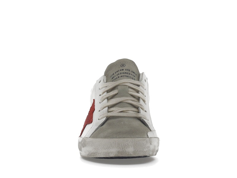 Golden Goose Super-Star White Grey Red (Women's)