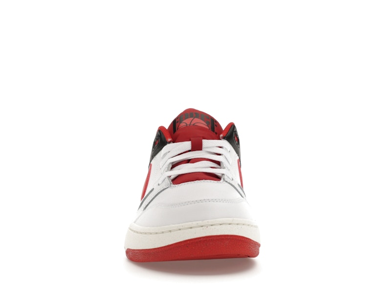 Nike Full Force Low White Red Black