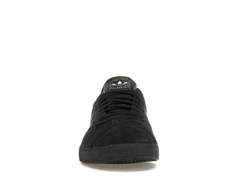 adidas Gazelle All Black Silver Metallic