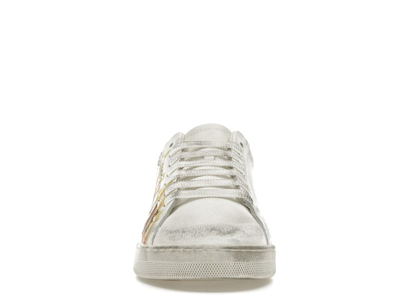 Palm Angels Palm One Low-Top Flame Print White Multi