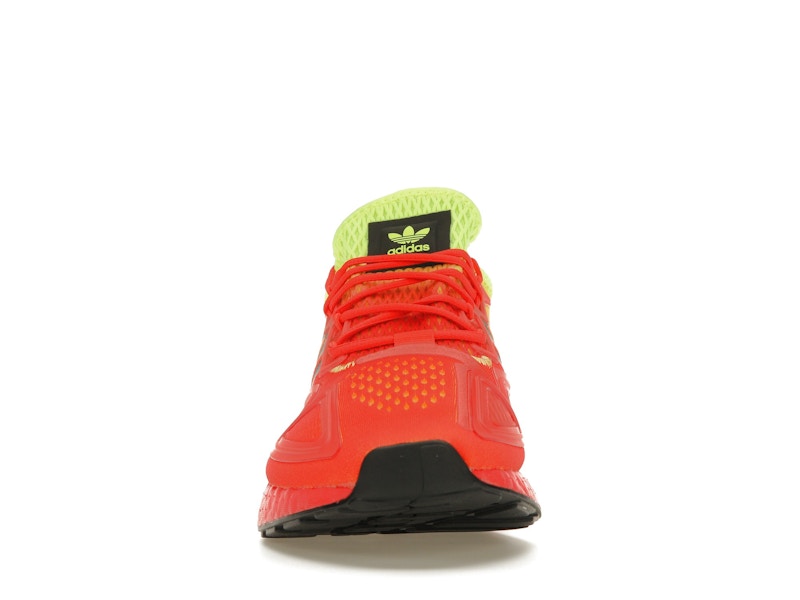 adidas ZX 2K Boost Solar Yellow Hi Res Red