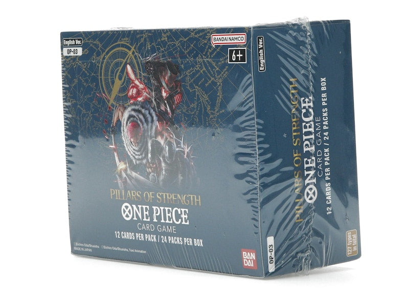 Bandai One Piece Card Game Pillars of Strength Booster Box (OP-03) (English)