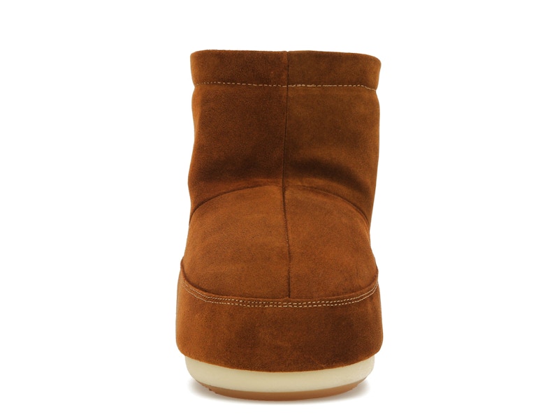 Moon Boot No Lace Suede Boot Tan