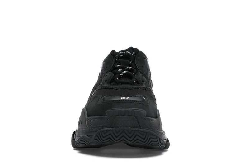 Balenciaga Triple S Triple Black (2018) Reissue Nondistressed (Women's)