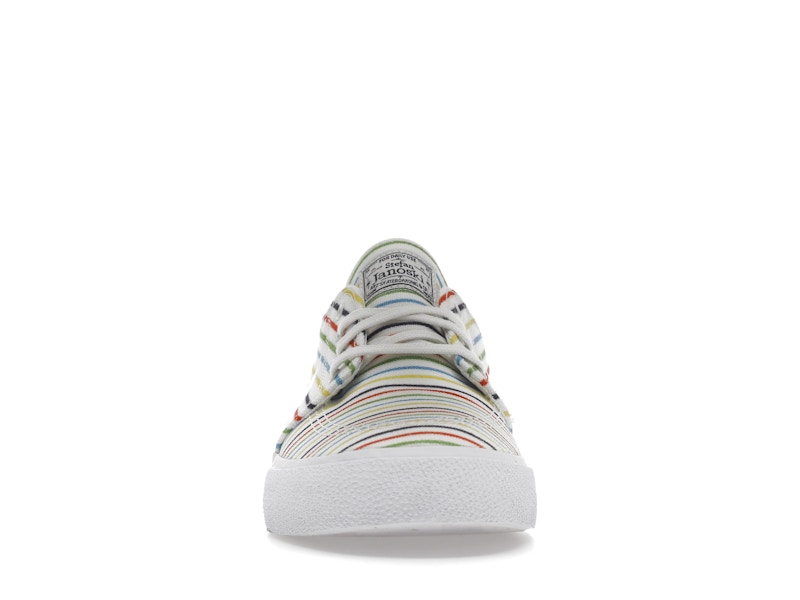 Nike SB Zoom Stefan Janoski Canvas Multi-Color Pinstripes