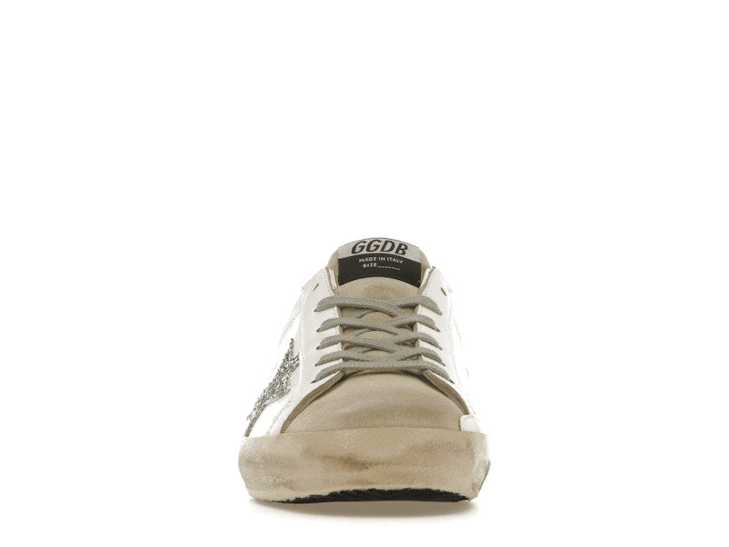 Golden Goose Super-Star White Blue Glitter (Women's)