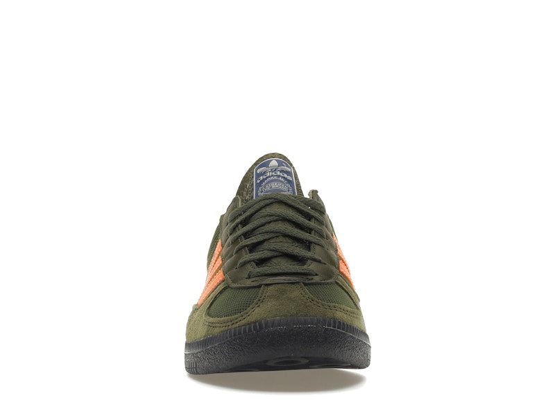 adidas Barrowland SPZL Dust Green Signal Orange