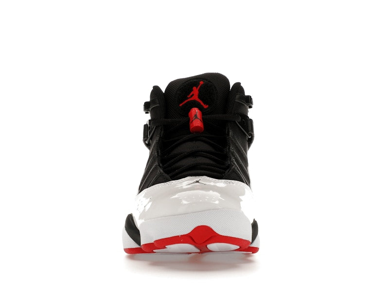 Jordan 6 Rings Black White Varsity Red