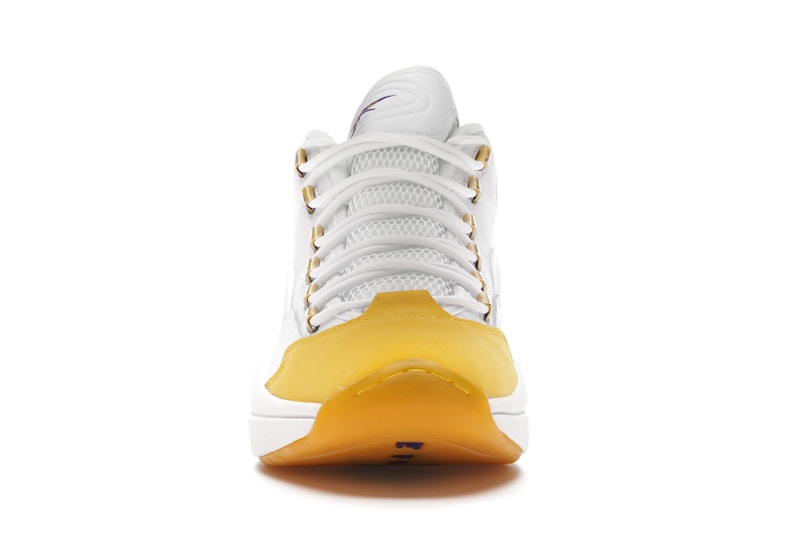 Reebok Question Mid Yellow Toe