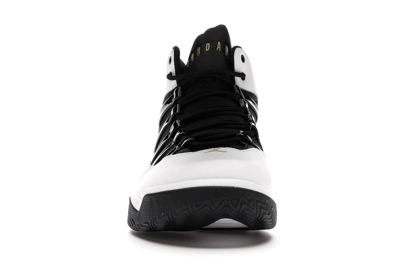 Jordan Max Aura White Metallic Gold Black