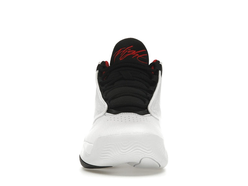 Jordan Max Aura 4 White Black University Red
