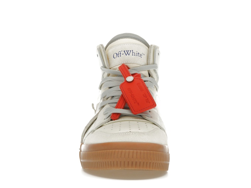 OFF-WHITE Floating Arrow High Top Vulc White Cream