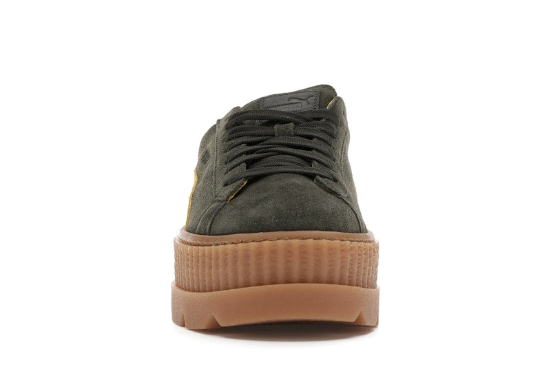 Puma Cleated Creeper Rihanna Fenty Suede Green (Women's)