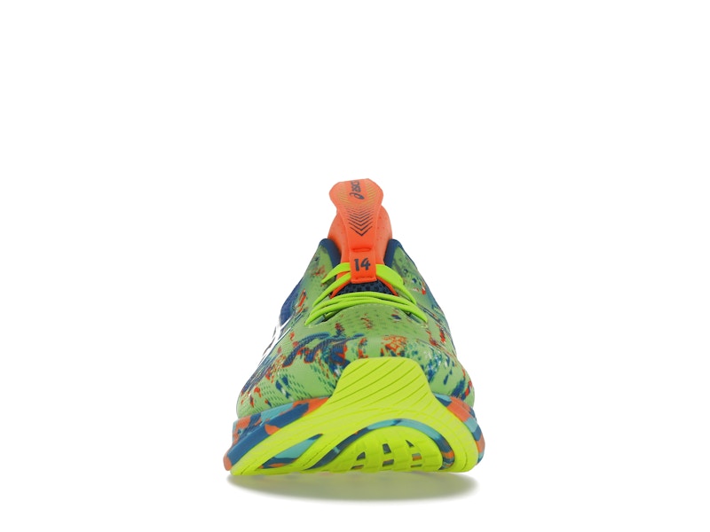 ASICS Noosa Tri 14 Hazard Green Lake Drive Orange