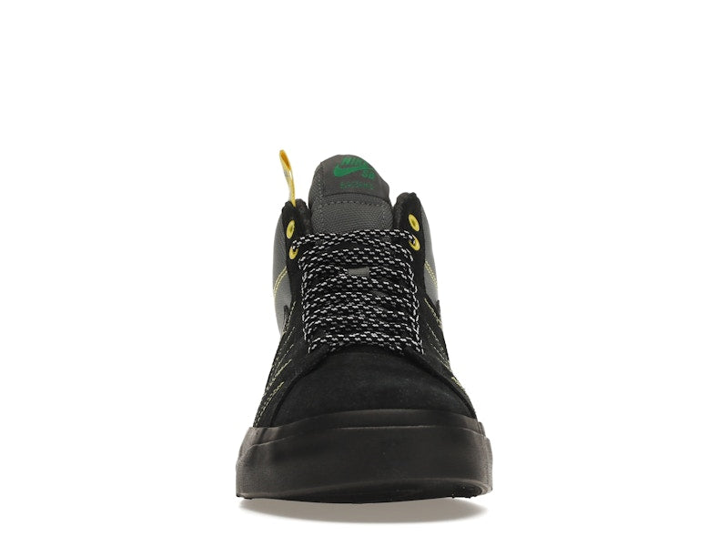 Nike SB Zoom Blazer Mid PRM Acclimate Cool Grey Yellow Strike