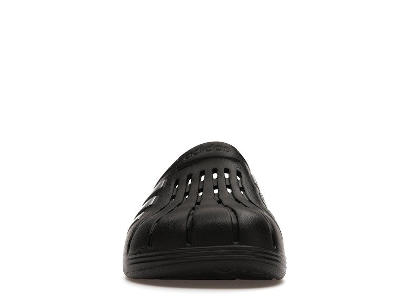 adidas Adilette Clog Black Silver