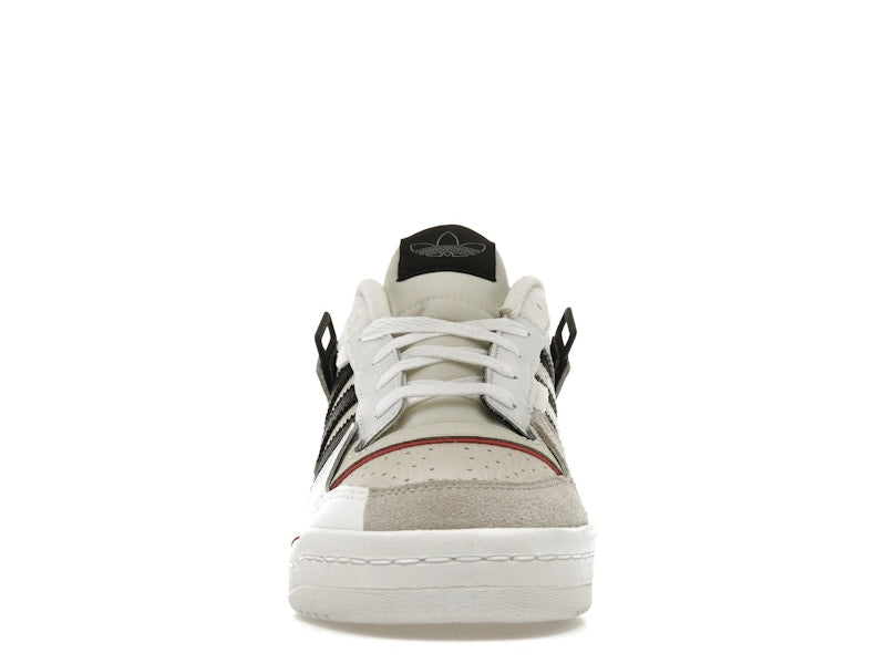 adidas Forum Exhibit Low White Vivid Red