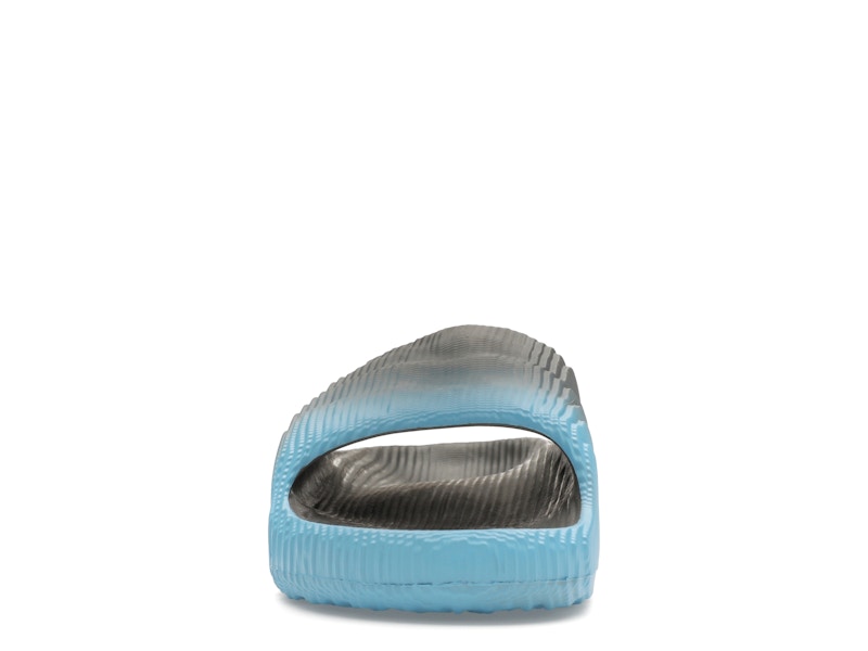 adidas Adilette 22 Slides Grey Semi Blue Burst Mel Core Black