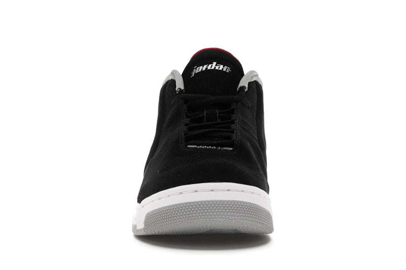 Jordan Big Fund Black Metallic Silver University Red
