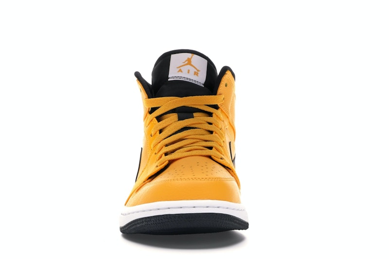 Jordan 1 Mid University Gold Black