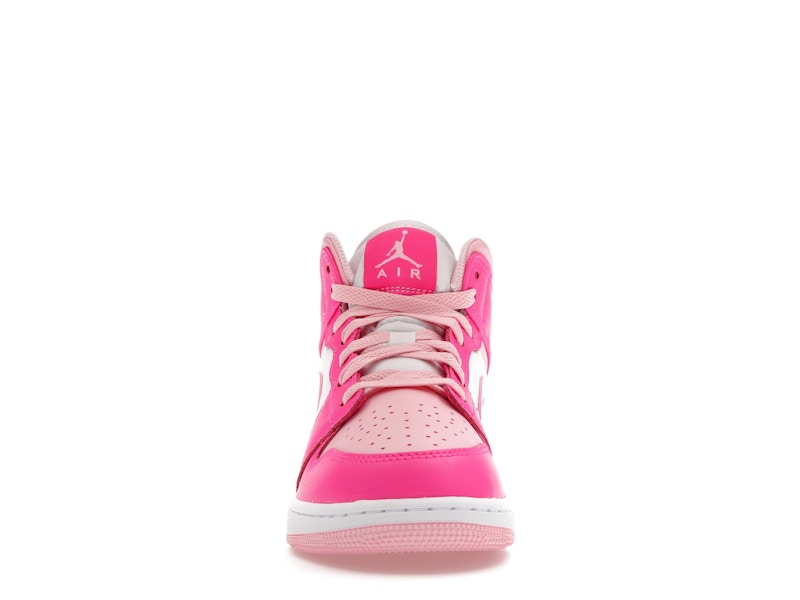 Jordan 1 Mid Fierce Pink (GS)