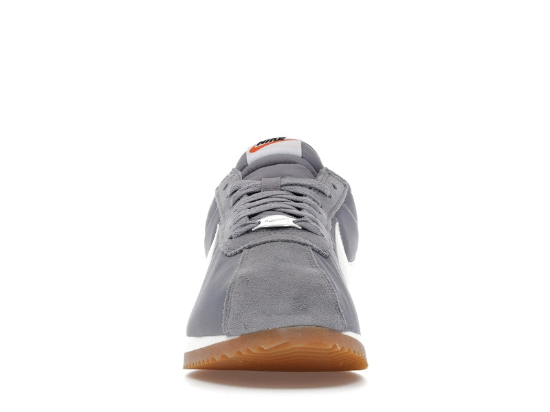 Nike Cortez Textile Cement Grey Gum Light Brown Safety Orange Sail (Women's)