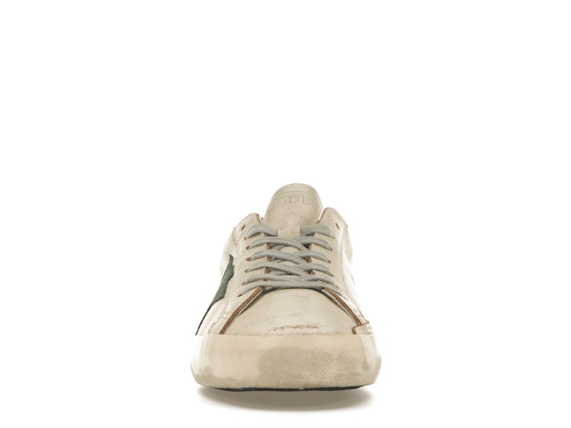 Golden Goose Super-Star Cream Green