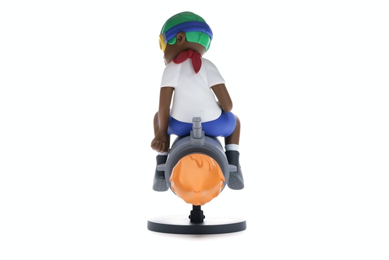 Hebru Brantley x Billionaire Boys Club x Bait Beyond The Beyond Fly Boy Figure 9 Inches White/Multi