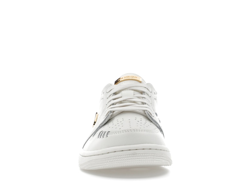 Jordan 1 Low Method of Make Sail Metallic Gold (Women's)