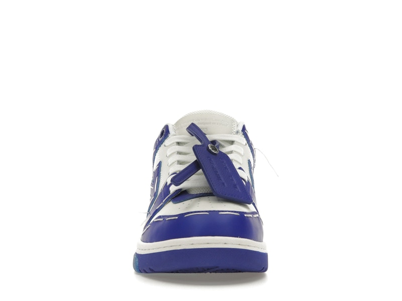 OFF-WHITE Out Of Office Sartorial Stitching White Dark Blue (Women's)