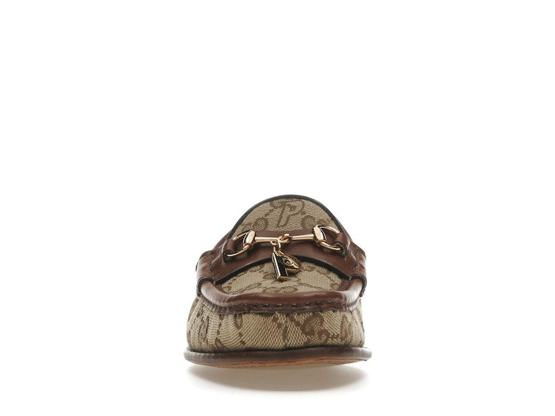 Palace x Gucci GG-P Canvas Horsebit P Charm Beige
