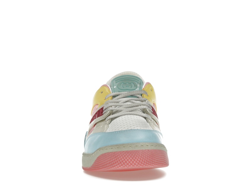 Gucci Basket Low-Top Sneaker Light Blue Demetra Pink (Women's)