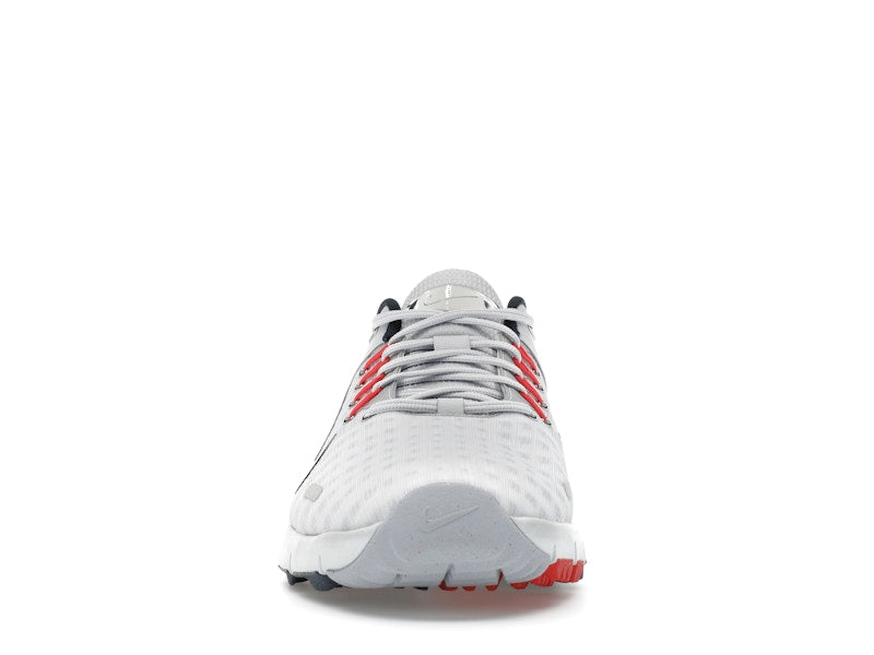 Nike Free Golf Pure Platinum Light Crimson Wolf Grey Armory Navy