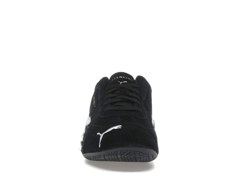 Balenciaga x Puma Speedcat Suede Distressed Black White