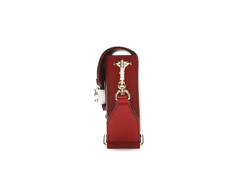 Gucci x adidas Horsebit 1955 Shoulder Bag Red