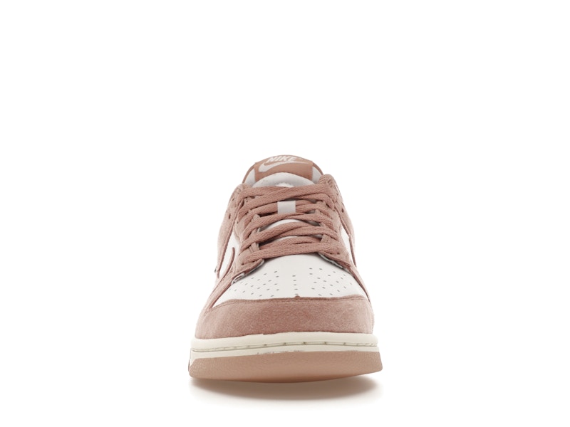 Nike Dunk Low Rose Whisper Gold Mini Swoosh (Women's)