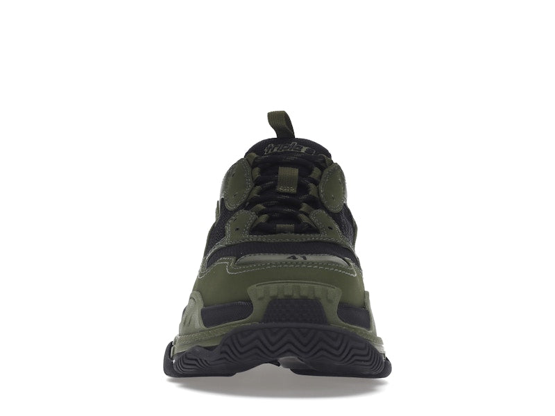 Balenciaga Triple S Dark Green Black