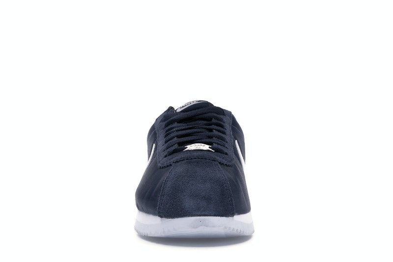 Nike Cortez Basic Nylon Obsidian White-Metallic Silver