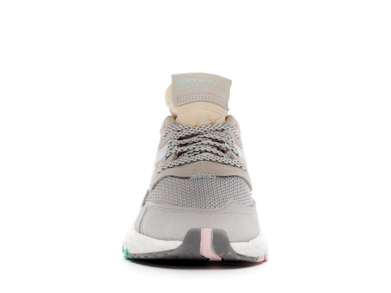 adidas Nite Jogger White Mint Pink (Women's)