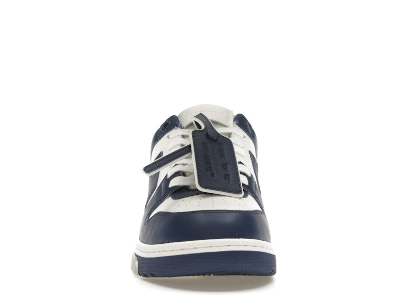 OFF-WHITE Out Of Office OOO Low Tops White Royal Blue