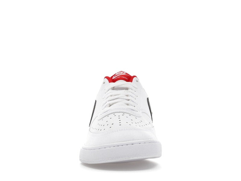 Nike Court Vision Low White Black University Red