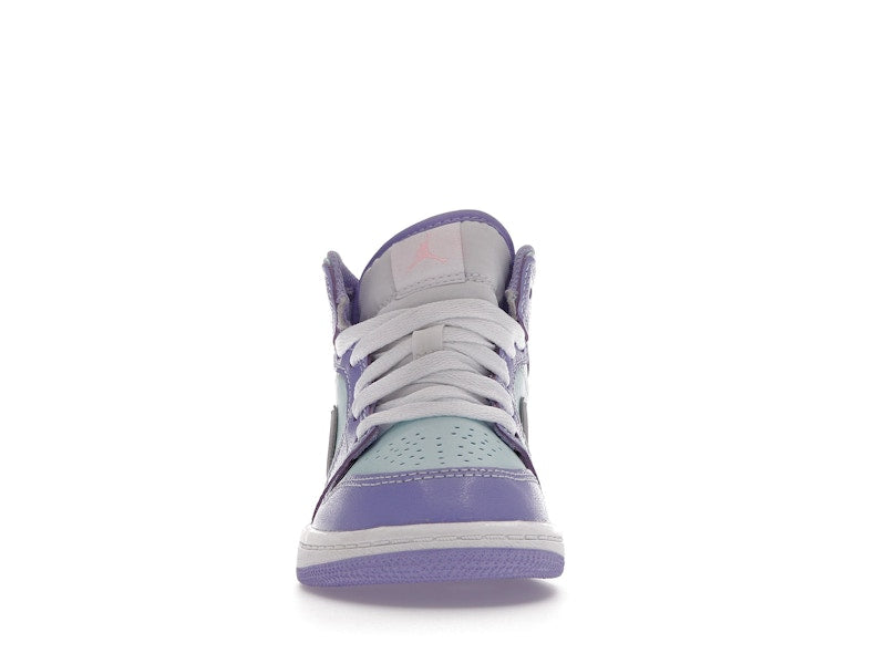 Jordan 1 Mid Purple Aqua (PS)