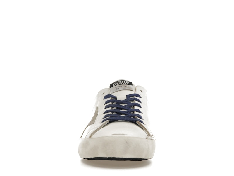 Golden Goose Super-Star White Ice Brown Blue