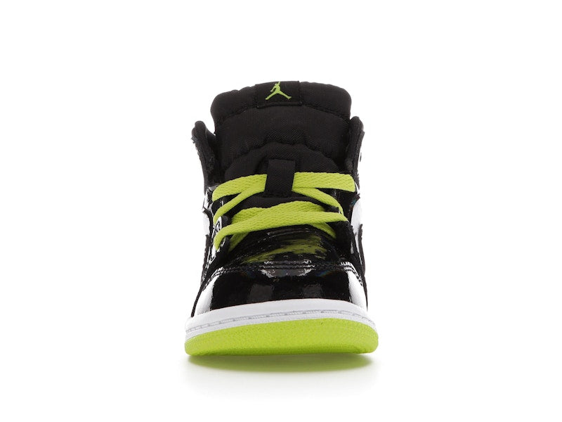 Jordan 1 Mid Black Cyber Mystic Green (TD)