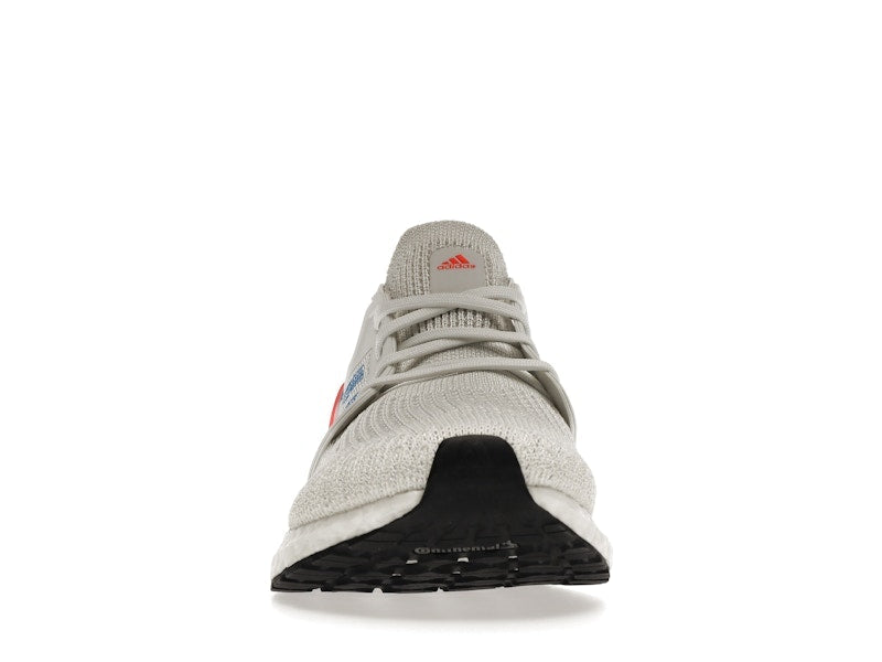 adidas Ultra Boost 20 White Glory Blue Solar Red