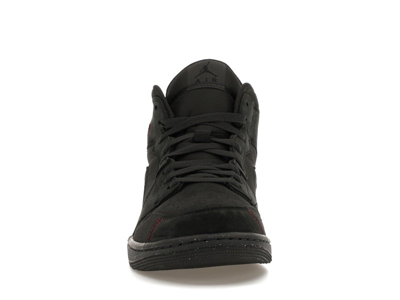 Jordan 1 Mid SE Craft Dark Smoke Red